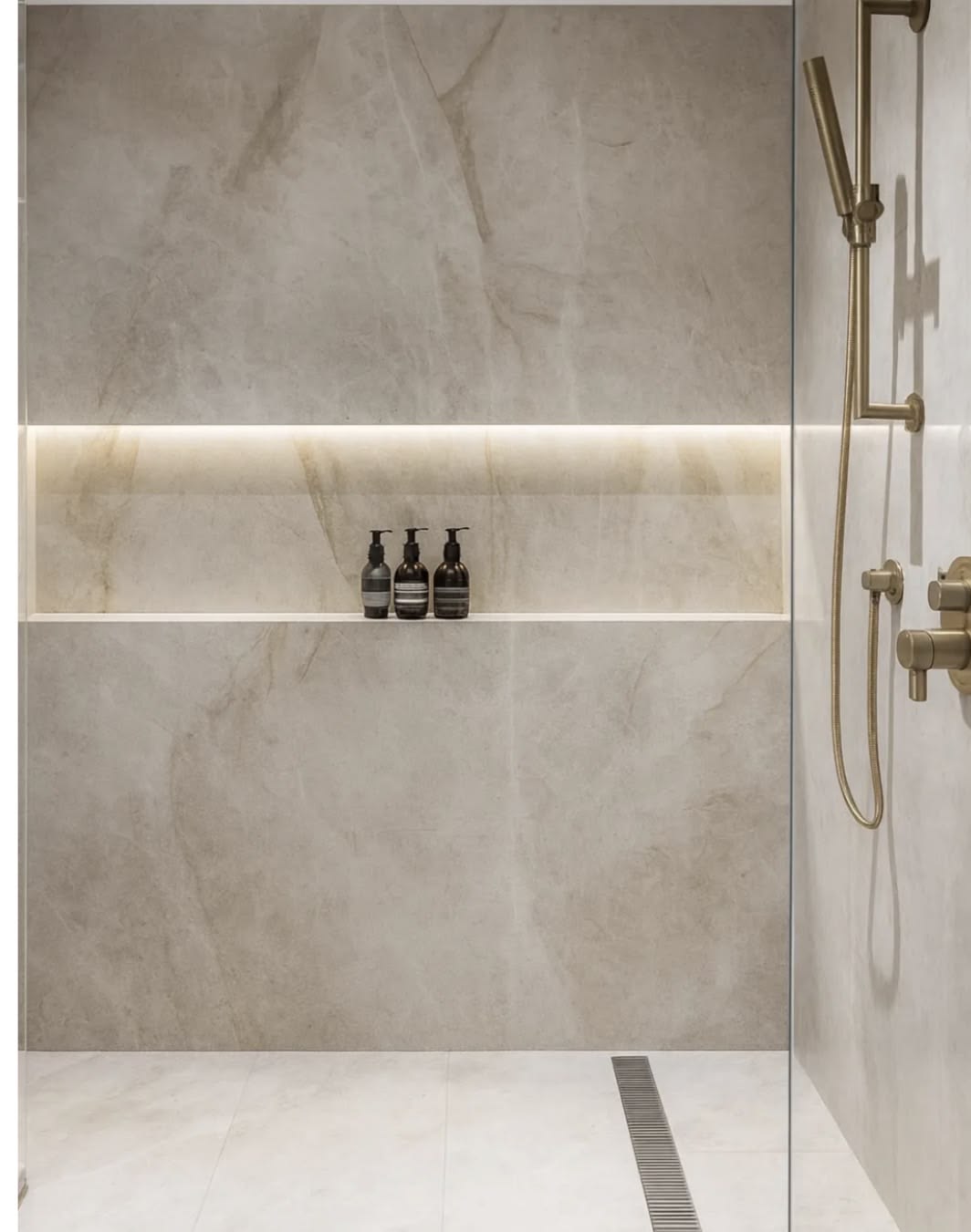 Baño en mármol