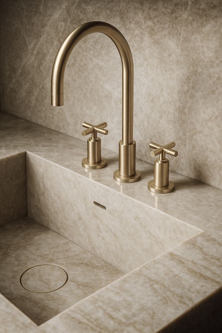 Baño en mármol